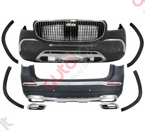 GLS 600 MAYBACH look apdailos komplektas skirtas Mercedes Benz GLS X167 modeliams (2019+) 